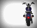 Harley Davidson FLSTSB CROSS BONES FLSTSB CROSS BONES 5 motorbike A4 Photo Print