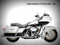 Harley Davidson FLTRI Road Glide 2003 5 motorbike A4 Photo Print