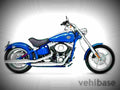 Harley Davidson FXCSTS Softail Screamer 2000 1 motorbike A4 Photo Print