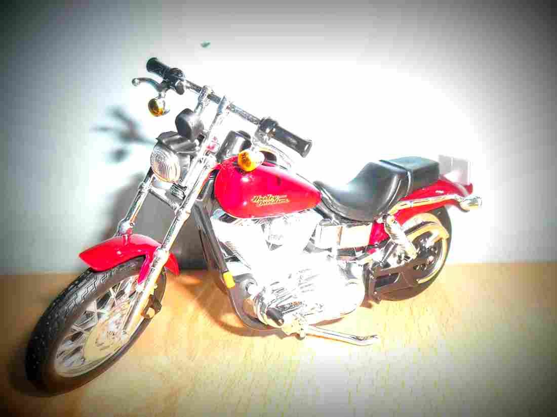 Harley Davidson FXD Dyna Super Glide 2000 6 motorbike A4 Photo Print