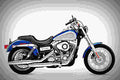 Harley Davidson FXD Dyna Super Glide 2002 5 motorbike A4 Photo Print