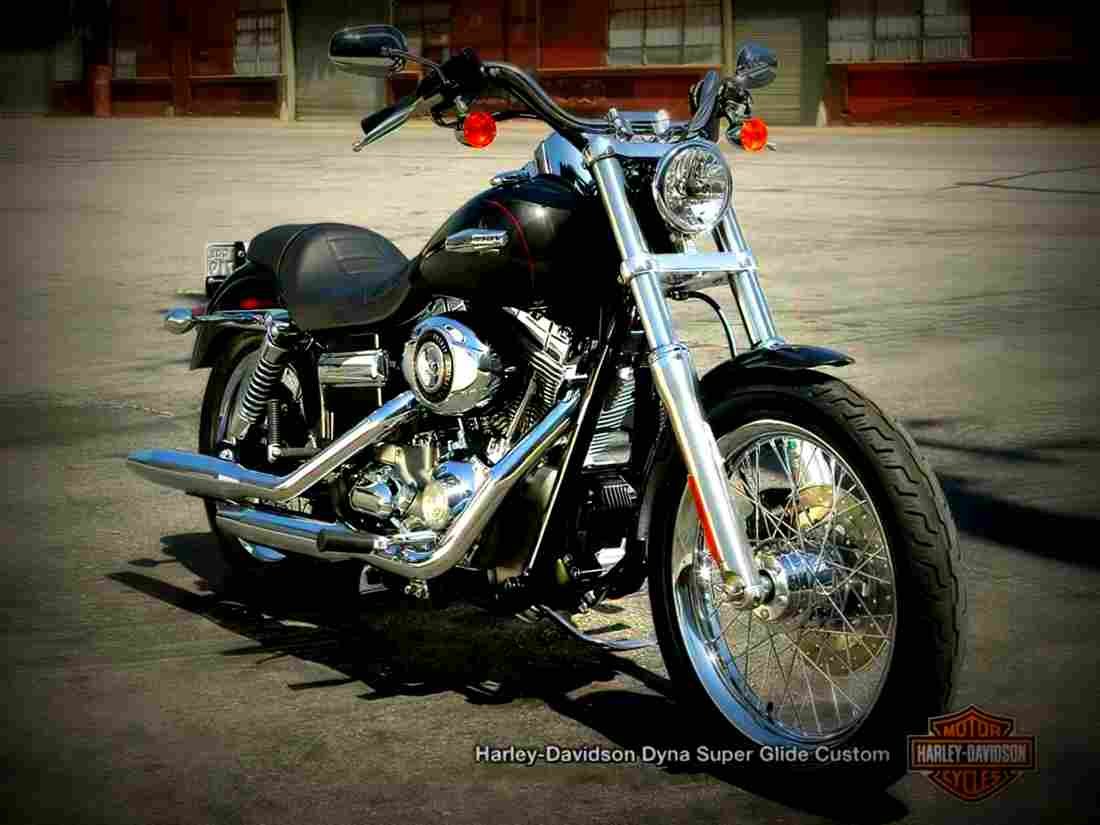 Harley Davidson FXD Dyna Super Glide 2002 6 motorbike A4 Photo Print