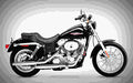 Harley Davidson FXD Dyna Super Glide 2003 4 motorbike A4 Photo Print