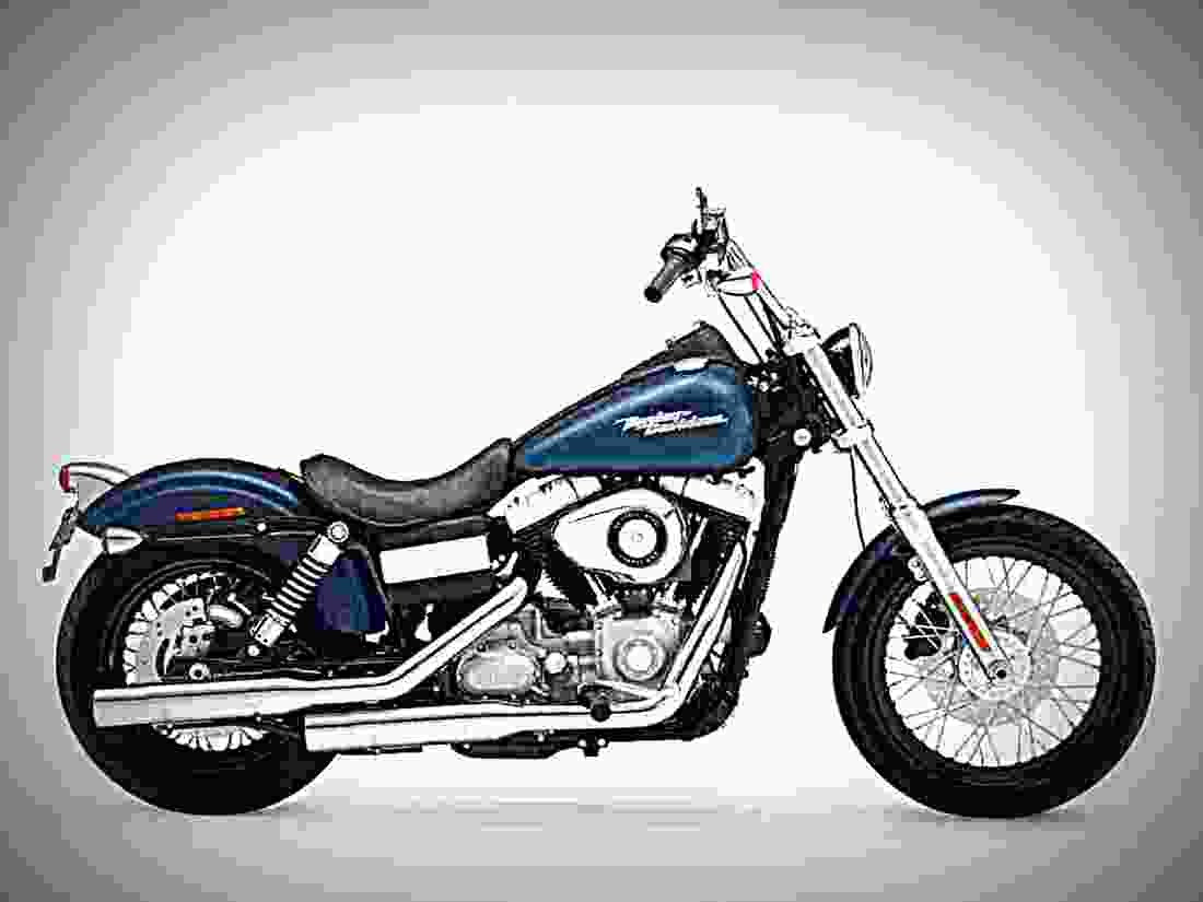 Harley Davidson FXDB STREET BOB FXDB STREET BOB 3 motorbike A4 Photo Print
