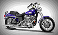 Harley Davidson FXDL Dyna Low Rider 2000 1 motorbike A4 Photo Print