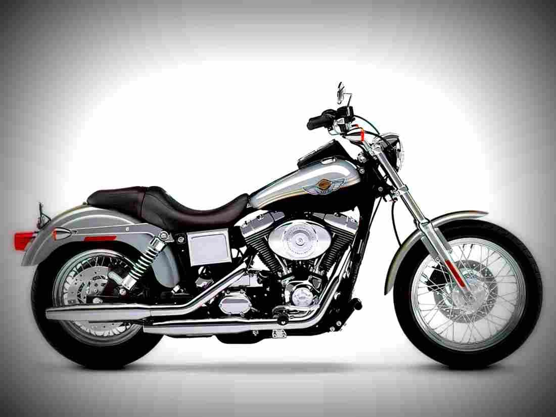 Harley Davidson FXDL Dyna Low Rider 2003 1 motorbike A4 Photo Print