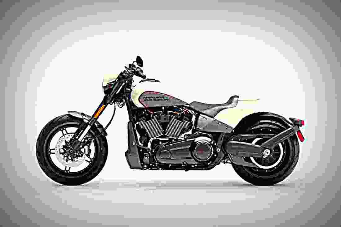 Harley Davidson FXDR 114 2019 1 motorbike A4 Photo Print