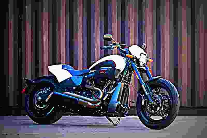 Harley Davidson FXDR 114 2019 4 motorbike A4 Photo Print