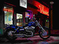 Harley Davidson FXDWG Dyna Wide Glide 2000 2 motorbike A4 Photo Print