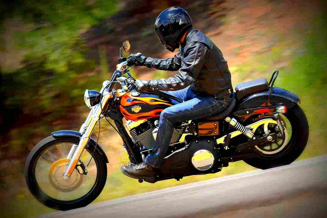 Harley Davidson FXDWG Dyna Wide Glide 2000 6 motorbike A4 Photo Print