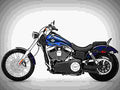 Harley Davidson FXDWG Dyna Wide Glide 2002 1 motorbike A4 Photo Print