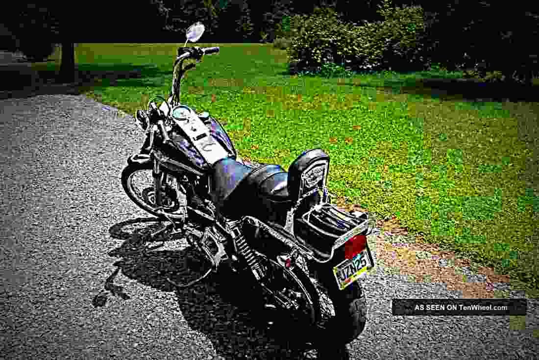 Harley Davidson FXDWG Dyna Wide Glide 2003 5 motorbike A4 Photo Print