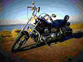 Harley Davidson FXDWG Dyna Wide Glide 2003 6 motorbike A4 Photo Print