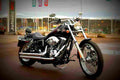 Harley Davidson FXDWGI Dyna Wide Glide 2004 3 motorbike A4 Photo Print