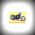 Harley Davidson FXDX Dyna Super Glide Sport 2000 5 motorbike A4 Photo Print