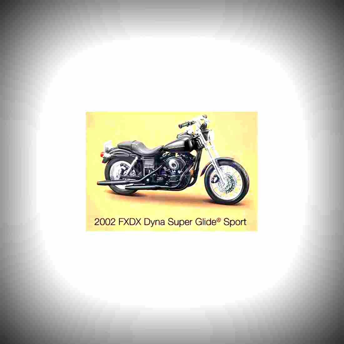 Harley Davidson FXDX Dyna Super Glide Sport 2000 5 motorbike A4 Photo Print