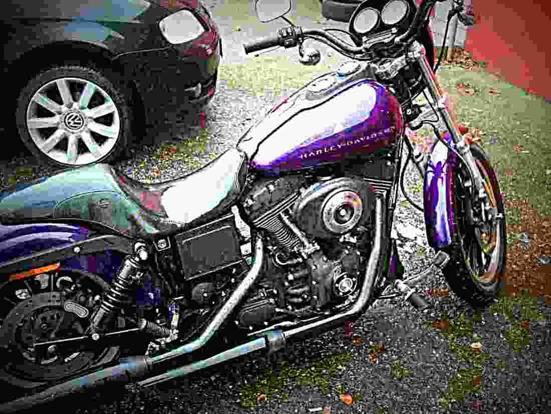 Harley Davidson FXDX Dyna Super Glide Sport 2002 5 motorbike A4 Photo Print