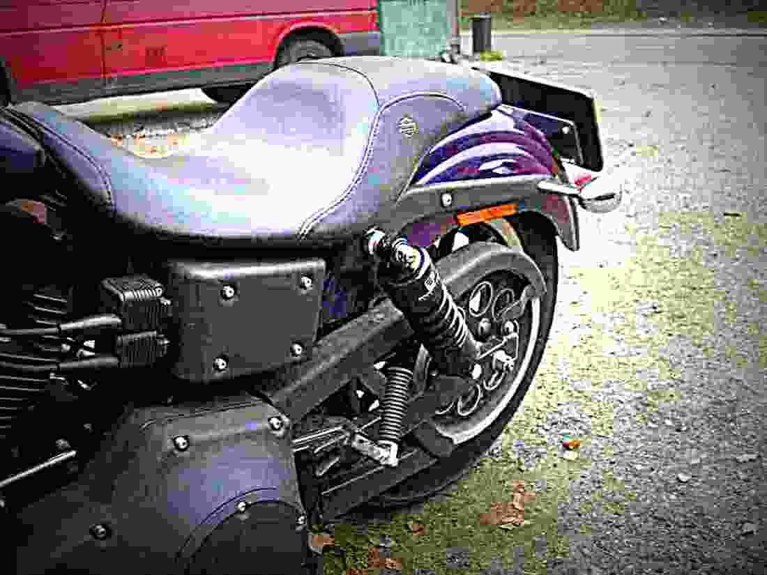Harley Davidson FXDX Dyna Super Glide Sport 2002 6 motorbike A4 Photo Print