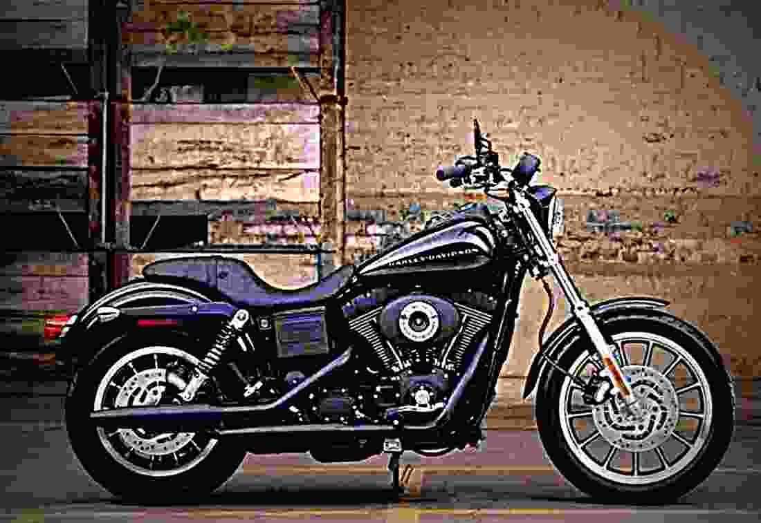 Harley Davidson FXDXT Dyna Super Glide T Sport 2002 3 motorbike A4 Photo Print