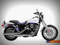 Harley Davidson FXDXT Dyna Super Glide T Sport 2003 2 motorbike A4 Photo Print