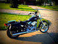 Harley Davidson FXST Softail Standard 2000 5 motorbike A4 Photo Print