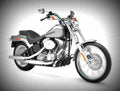 Harley Davidson FXST Softail Standard 2003 3 motorbike A4 Photo Print