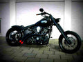 Harley Davidson FXSTB Softail Night Train 1998 2 motorbike A4 Photo Print