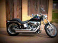 Harley Davidson FXSTC SOFTAIL CUSTOM FXSTC SOFTAIL CUSTOM (2009) 5 motorbike A4 Photo Print
