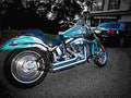 Harley Davidson FXSTDI Softail Deuce 2002 2 motorbike A4 Photo Print