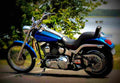 Harley Davidson FXSTDI Softail Deuce 2004 4 motorbike A4 Photo Print