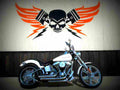 Harley Davidson FXSTDI Softail Deuce 2004 5 motorbike A4 Photo Print