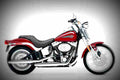 Harley Davidson FXSTS Springer Softail 2003 1 motorbike A4 Photo Print