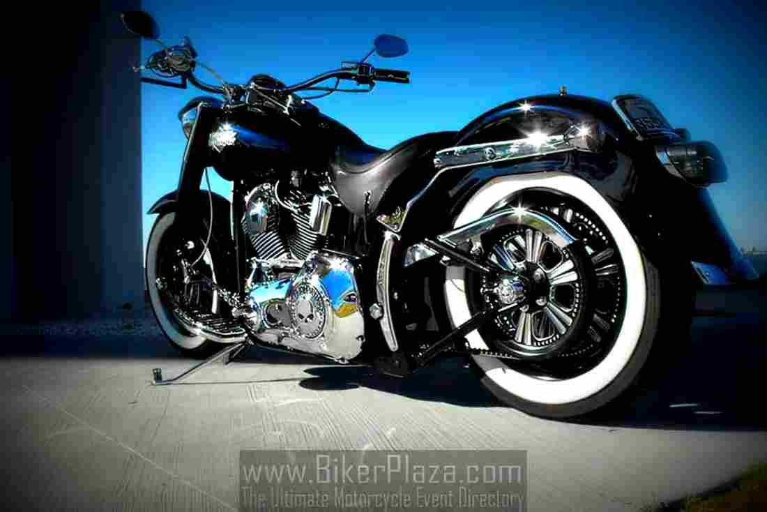 Harley Davidson Fat Boy 1991 5 motorbike A4 Photo Print