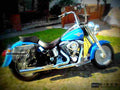 Harley Davidson Fat Boy 1996 5 motorbike A4 Photo Print