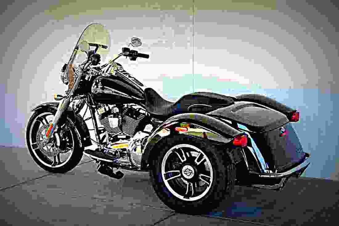 Harley Davidson Freewheeler 2017 2 motorbike A4 Photo Print