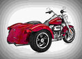 Harley Davidson Freewheeler 2018 2 motorbike A4 Photo Print