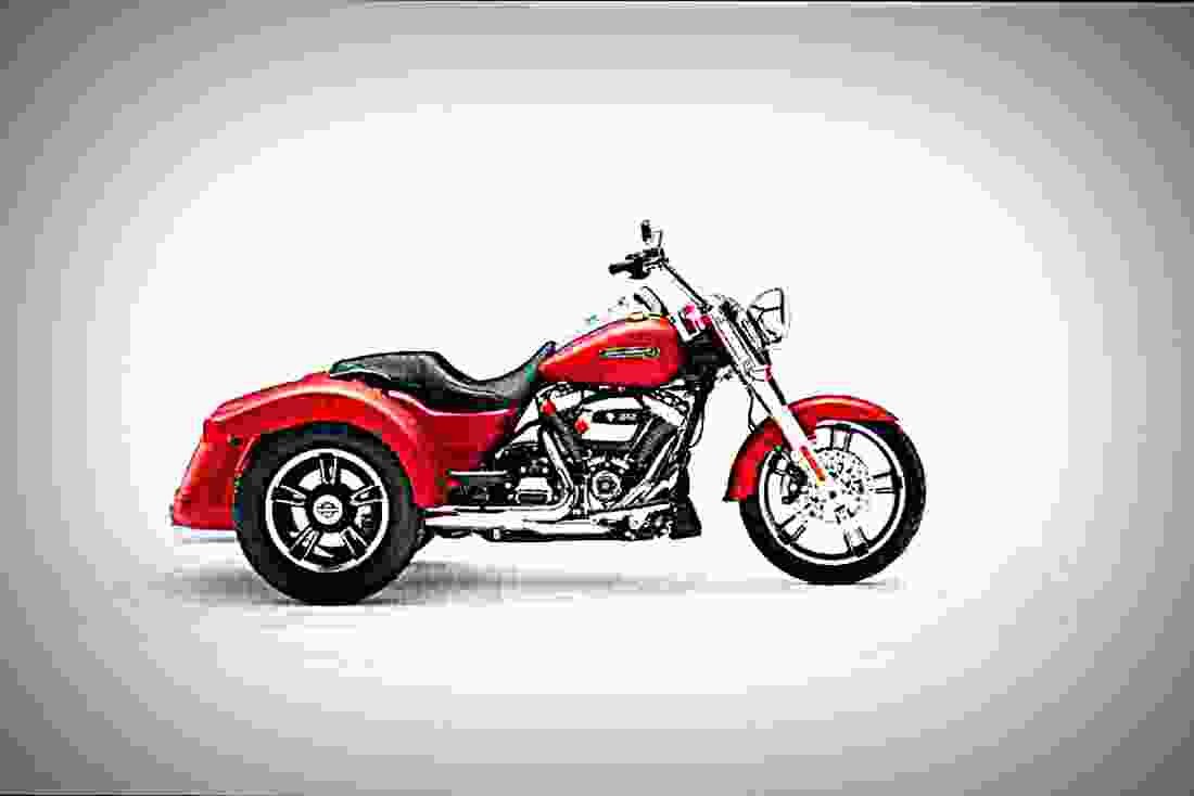 Harley Davidson Freewheeler 2019 4 motorbike A4 Photo Print