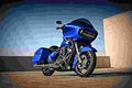 Harley Davidson Road Glide 2017 1 motorbike A4 Photo Print