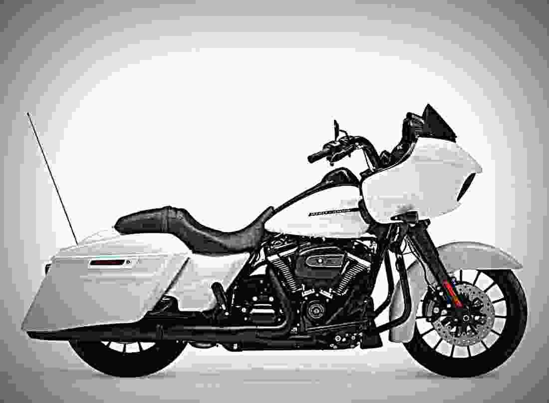 Harley Davidson Road Glide Special 2017 1 motorbike A4 Photo Print