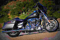 Harley Davidson Road Glide Special 2017 3 motorbike A4 Photo Print