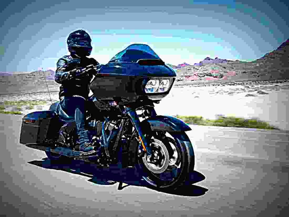 Harley Davidson Road Glide Special 2018 2 motorbike A4 Photo Print
