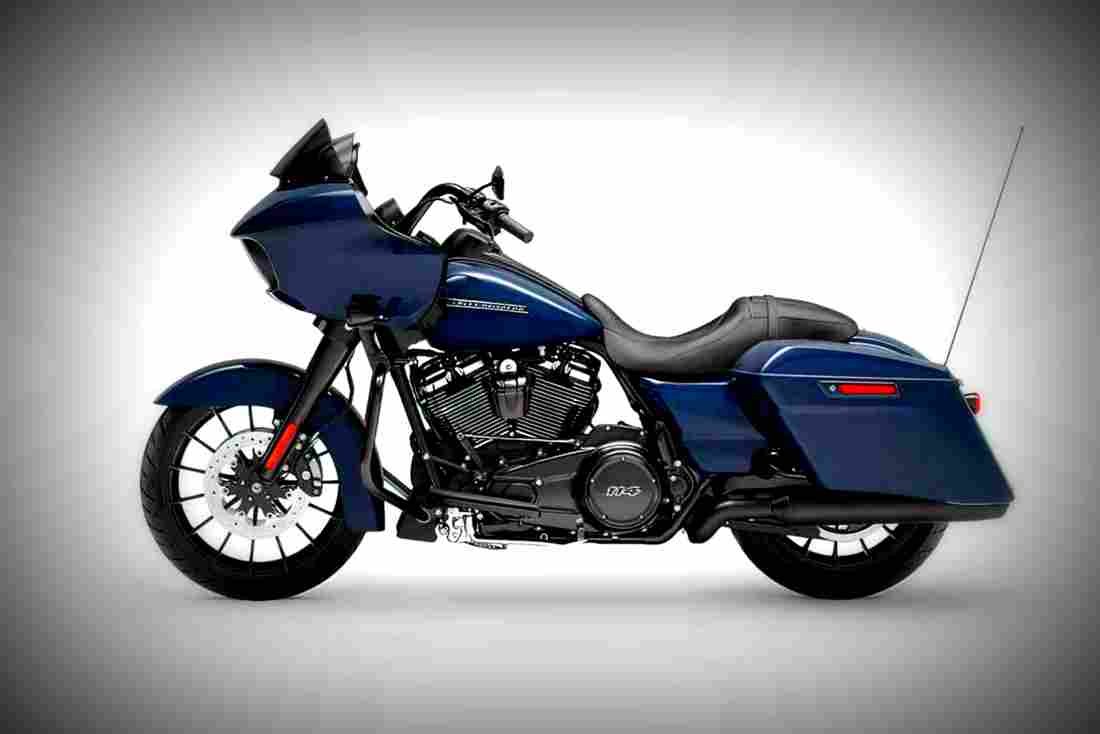 Harley Davidson Road Glide Special 2019 2 motorbike A4 Photo Print