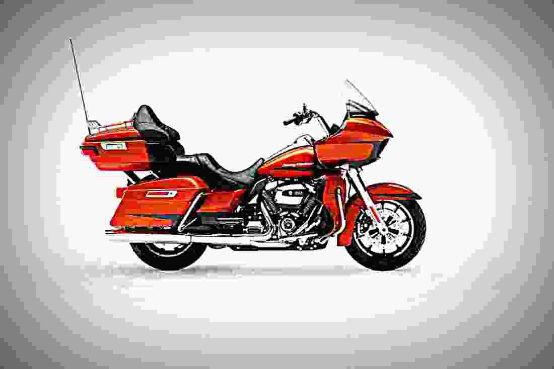 Harley Davidson Road Glide Ultra 2019 4 motorbike A4 Photo Print