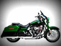 Harley Davidson Road King 1996 6 motorbike A4 Photo Print