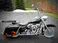 Harley Davidson Road King 1999 5 motorbike A4 Photo Print