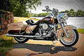 Harley Davidson Road King 2018 3 motorbike A4 Photo Print