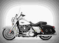 Harley Davidson Road King Classic 2018 2 motorbike A4 Photo Print