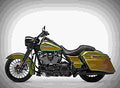 Harley Davidson Road King Special 2018 1 motorbike A4 Photo Print