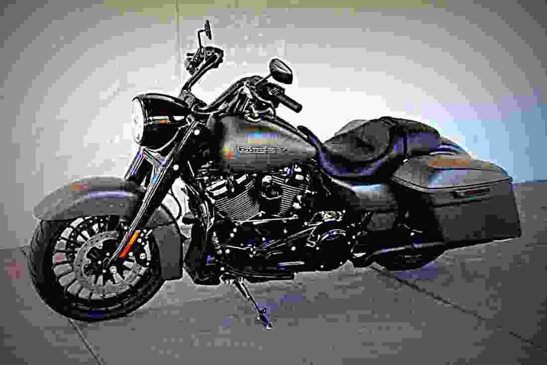 Harley Davidson Road King Special 2018 2 motorbike A4 Photo Print