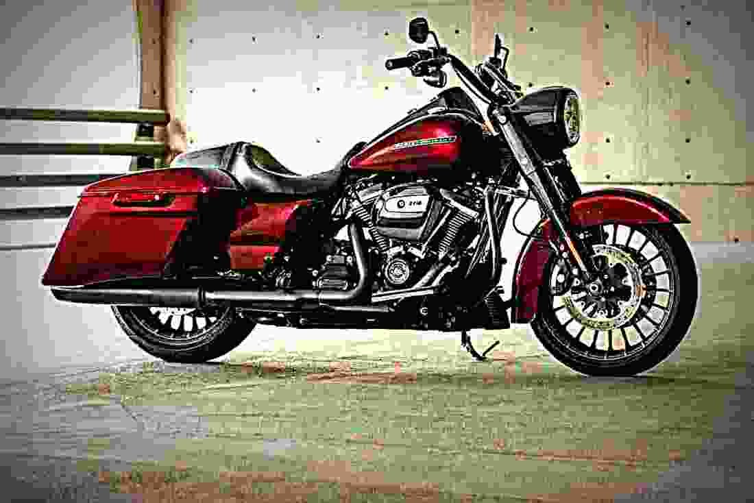 Harley Davidson Road King Special 2019 1 motorbike A4 Photo Print
